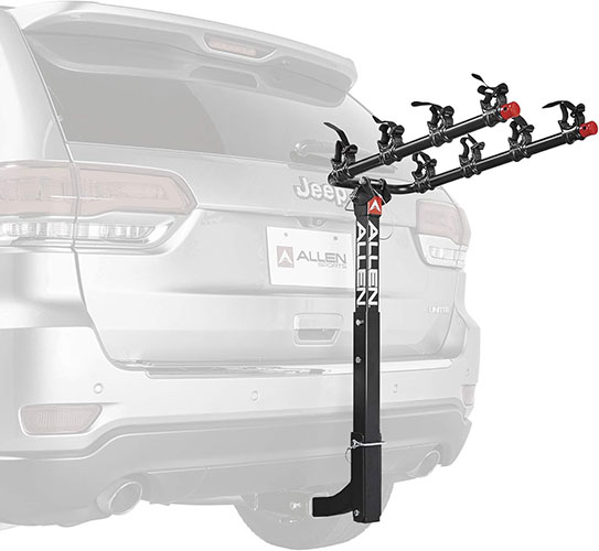 Allen Sports Deluxe 4-Bike Hitch Mount Rack