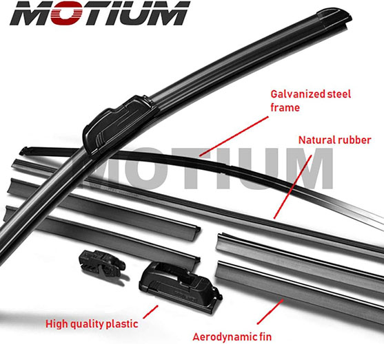 MOTIUM OEM QUALITY Premium All-Season Windshield Wiper Blade
