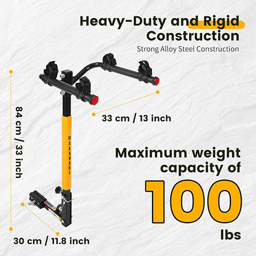 MaxxHaul 50025 Hitch Mount 2 Bike Rack