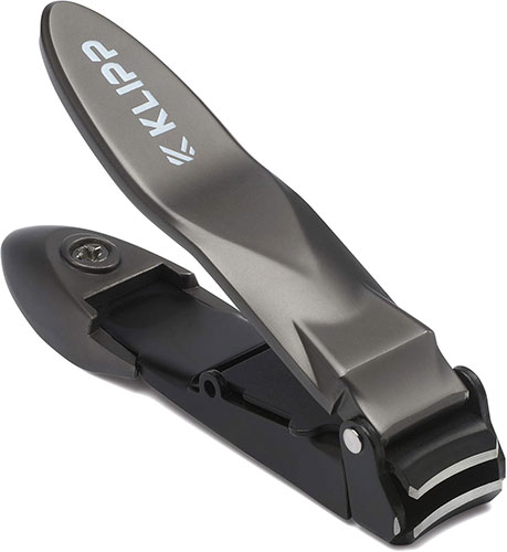 KLIPP Heavy Duty Razor Nail Clippers with Catcher