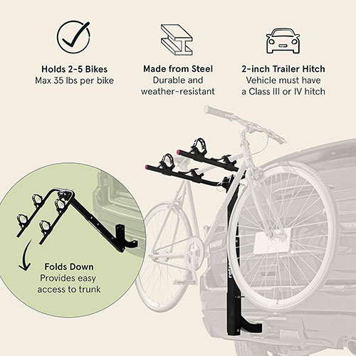 Retrospec Lenox Bike Hitch Rack