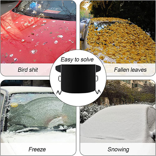 MARKSIGN Windshield Snow Cover