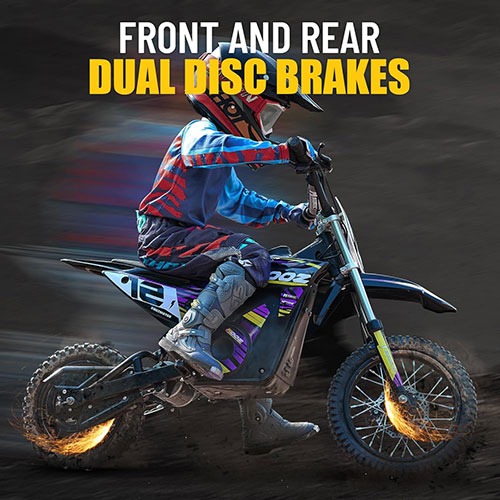 KOOZ HP112E PRO 36V 1000W Electric Dirt Bike for Kids