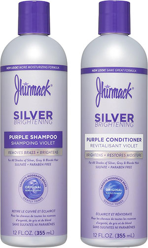 Jhirmack Silver Brightening Shampoo and Conditioner Set
