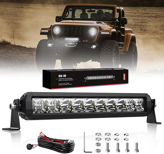 4WDKING LED Light Bar 90W IP69K