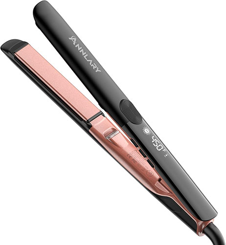 ANNLARY Hair Straightener Flat Iron and Curler
