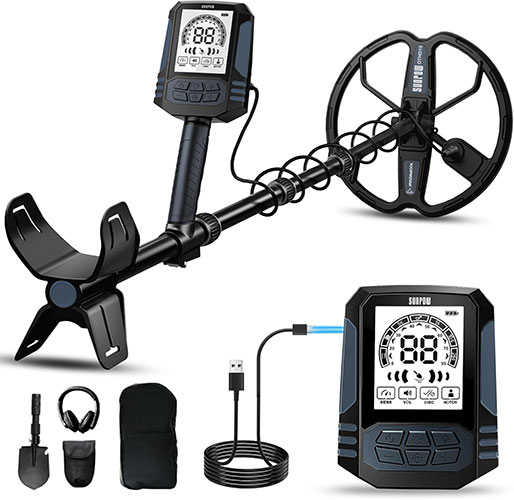 SUNPOW Rechargeable Metal Detector